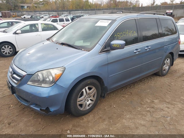 2007 HONDA ODYSSEY EX-L VIN: 5FNRL38777B092298