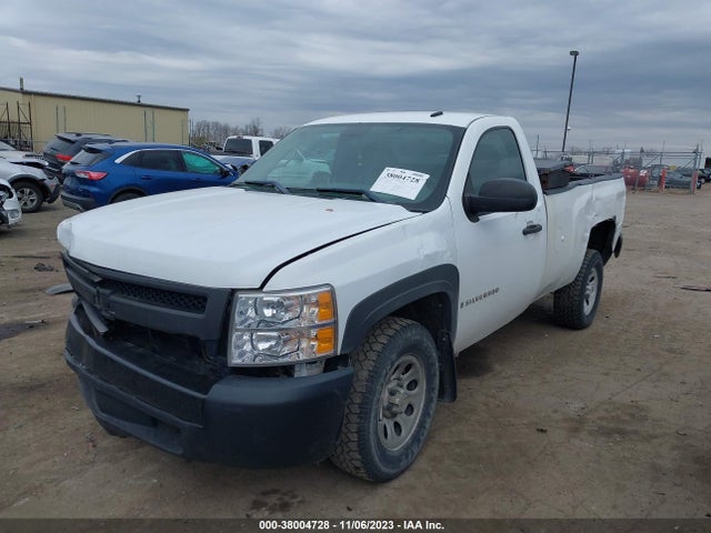 2008 CHEVROLET SILVERADO 1500 WORK TRUCK VIN: 1GCEC14X78Z279982
