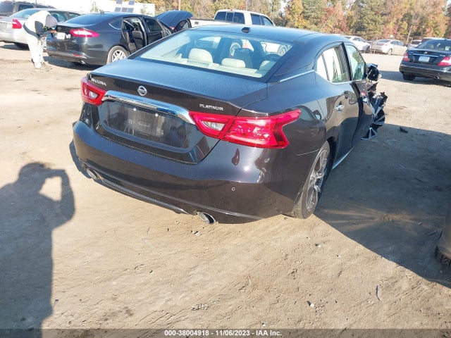 2016 NISSAN MAXIMA 3.5 PLATINUM VIN: 1N4AA6AP7GC382669
