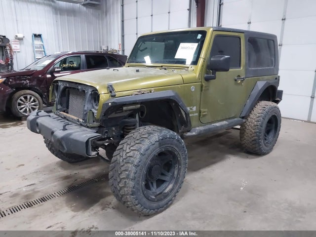 2008 JEEP WRANGLER X VIN: 1J4FA24188L556499