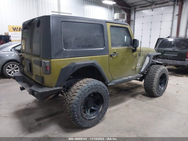 2008 JEEP WRANGLER X VIN: 1J4FA24188L556499