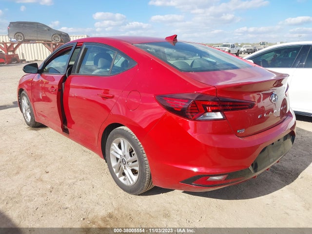 2020 HYUNDAI ELANTRA SEL VIN: 5NPD84LF3LH536627