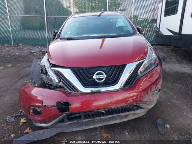 5N1AZ2MG1JN117311 Nissan MURANO SV