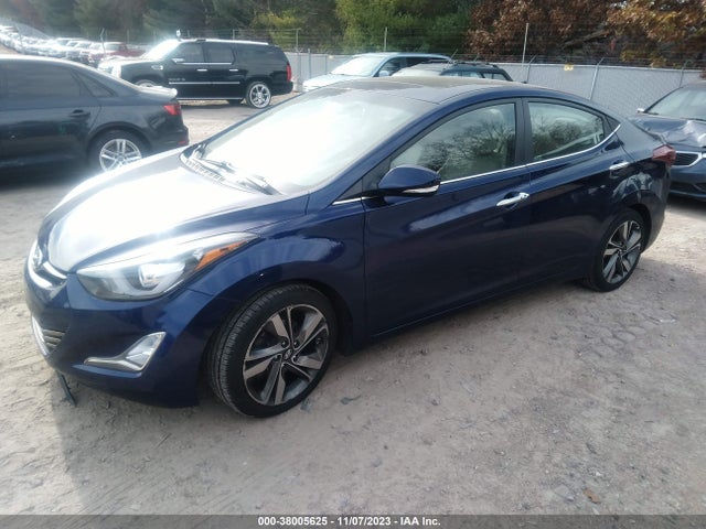 Hyundai Elantra Limited 2014 5NPDH4AEXEH497368 Image 2