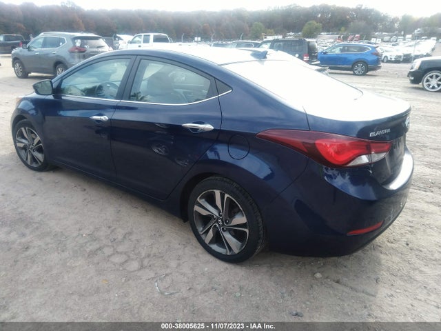 Hyundai Elantra Limited 2014 5NPDH4AEXEH497368 Image 3