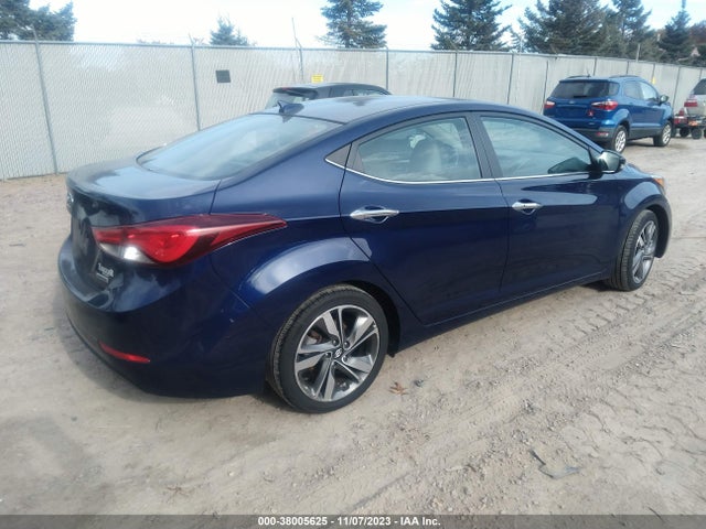 Hyundai Elantra Limited 2014 5NPDH4AEXEH497368 Image 4