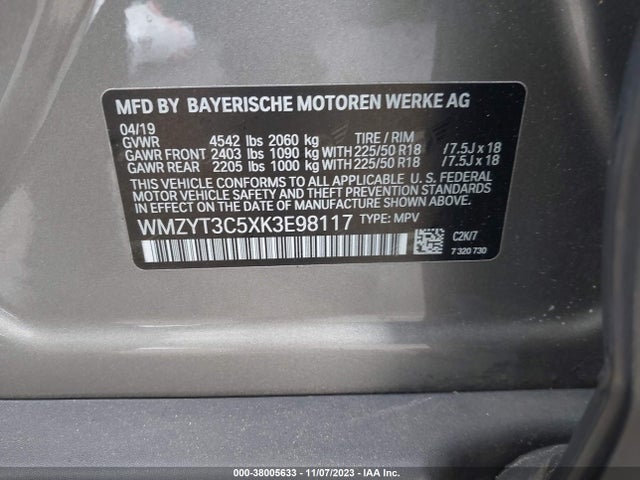 2019 MINI COUNTRYMAN WMZYT3C5XK3E98117 Photo 8