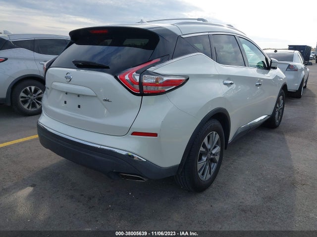 2015 NISSAN MURANO SL VIN: 5N1AZ2MG2FN232460