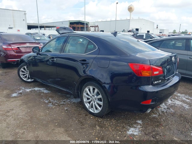 2008 LEXUS IS 250 VIN: JTHCK262485027307