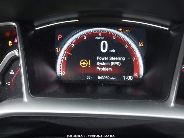 2020 Honda Civic Sport მანქანა იყიდება აუქციონზე, vin: 2HGFC4B80LH301171, აუქციონის ნომერი: 38005770