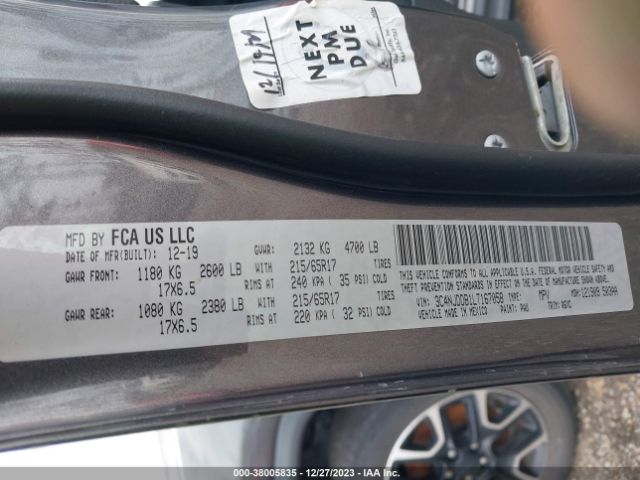 2020 JEEP COMPASS 3C4NJDDB1LT167058 Photo 8