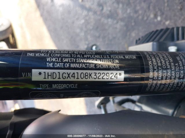2008 HARLEY-DAVIDSON FXDBI 1HD1GX4108K322924 Photo 9