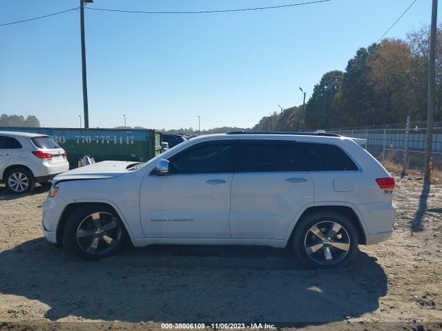 2015 JEEP GRAND CHEROKEE OVERLAND VIN: 1C4RJFCG7FC916438