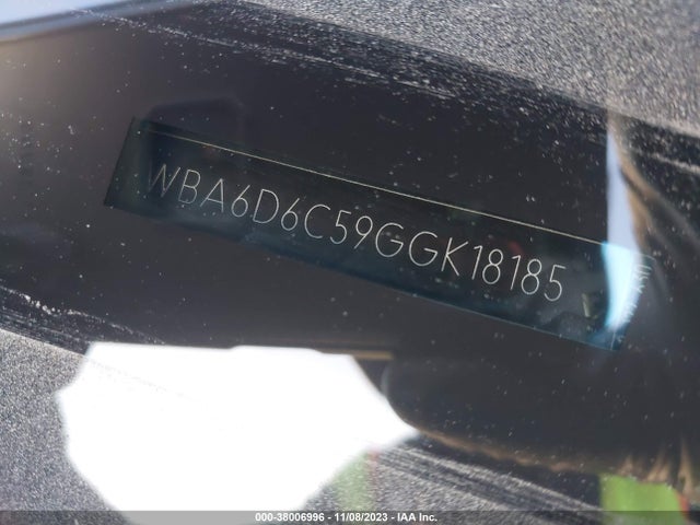 WBA6D6C59GGK18185 BMW 650i Gran Coupe Xdrive