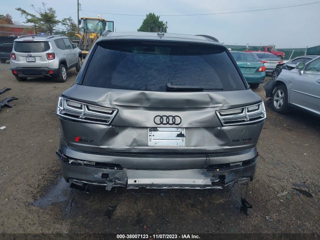 2017 AUDI Q7 3.0T PREMIUM VIN: WA1VAAF72HD012887