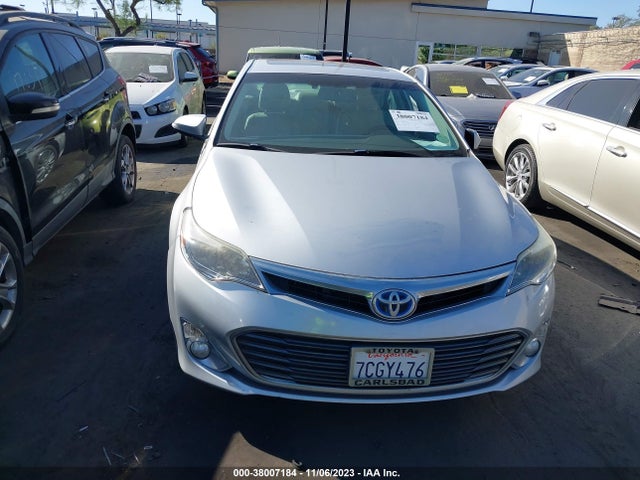 2013 TOYOTA AVALON HYBRID XLE PREMIUM VIN: 4T1BD1EB7DU014355