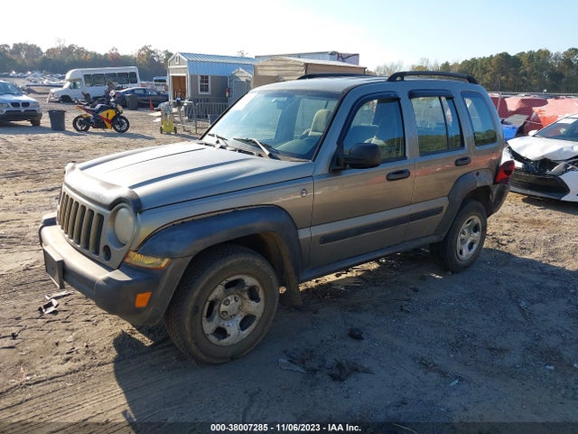 2007 JEEP LIBERTY SPORT VIN: 1J4GL48K57W504872