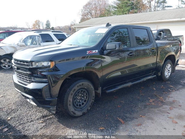 2020 CHEVROLET SILVERADO 1500 4WD SHORT BED RST VIN: 3GCUYEED3LG406566