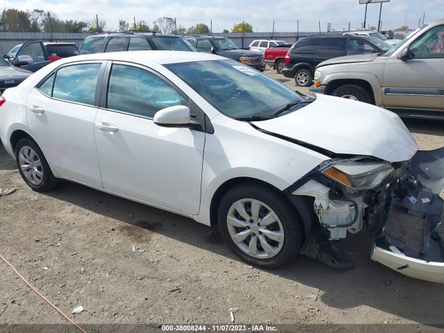 2016 TOYOTA COROLLA LE VIN: 2T1BURHE3GC530531