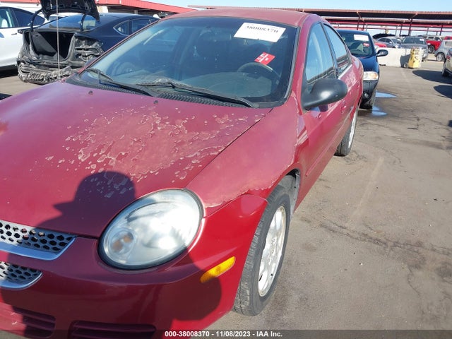 2005 DODGE NEON SXT VIN: 1B3ES56C05D179009