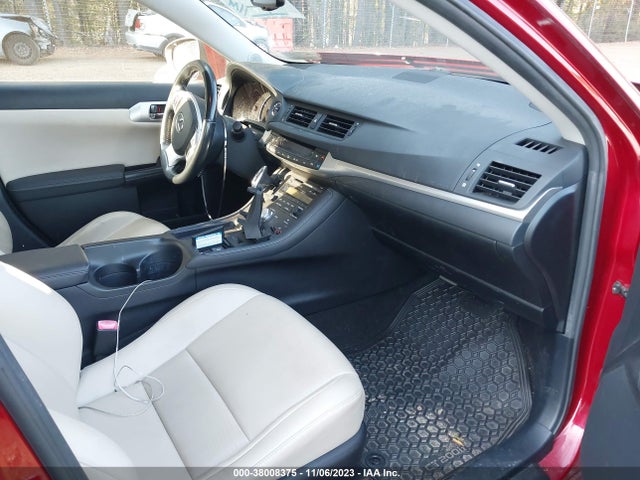 2011 LEXUS CT 200H PREMIUM VIN: JTHKD5BH4B2027754