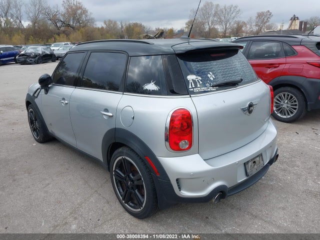 2011 MINI COOPER S COUNTRYMAN WMWZC5C54BWM10297 Photo 2