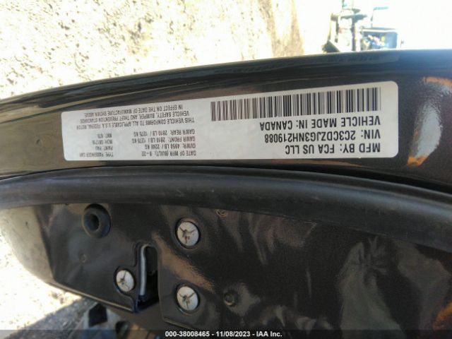 2C3CDZJG3NH219088 Dodge Challenger Gt