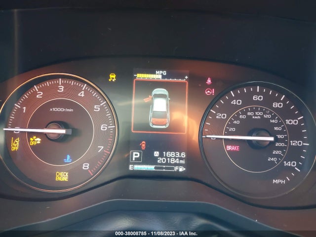 2020 SUBARU IMPREZA VIN: 4S3GKAB69L3603810