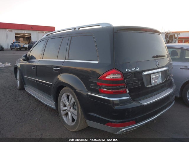 2012 MERCEDES-BENZ GL-CLASS GL 450 VIN: 4JGBF7BE0CA802843