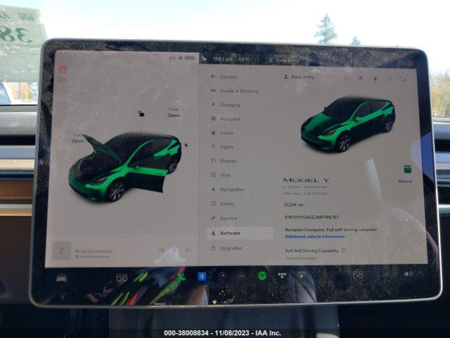 5YJYGAEE3MF196757 Tesla Model Y Long Range