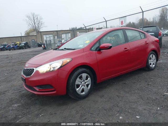 2016 KIA FORTE LX VIN: KNAFX4A66G5537580
