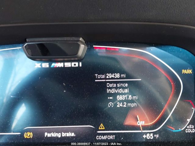 5UXCY8C03N9J65512 BMW X6 M50i