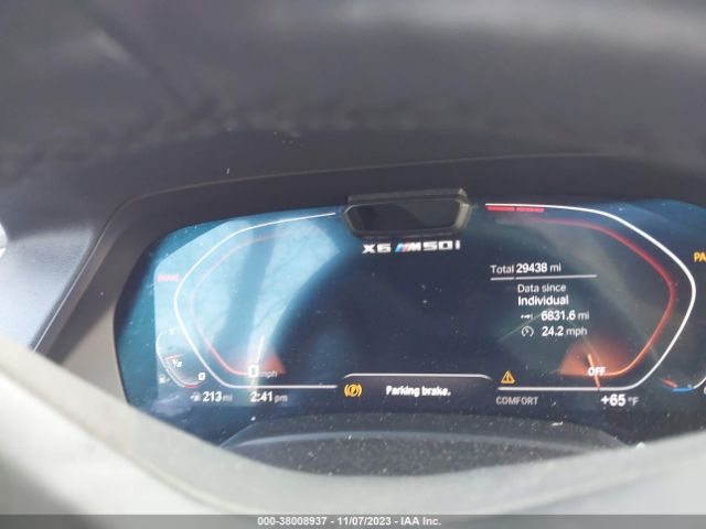 5UXCY8C03N9J65512 BMW X6 M50i