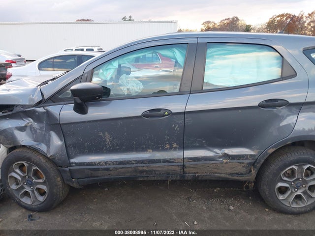 2018 FORD ECOSPORT S VIN: MAJ6P1SLXJC211344
