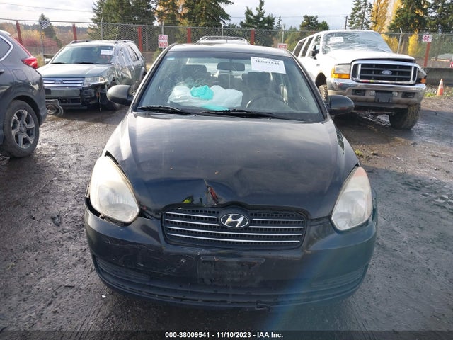 2009 HYUNDAI ACCENT GLS VIN: KMHCN46C29U283445