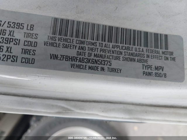 RAM Promaster City Tradesman 2019 ZFBHRFAB3K6N51375 Image 9
