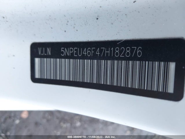 2007 HYUNDAI SONATA LIMITED/SE V6 VIN: 5NPEU46F47H182876