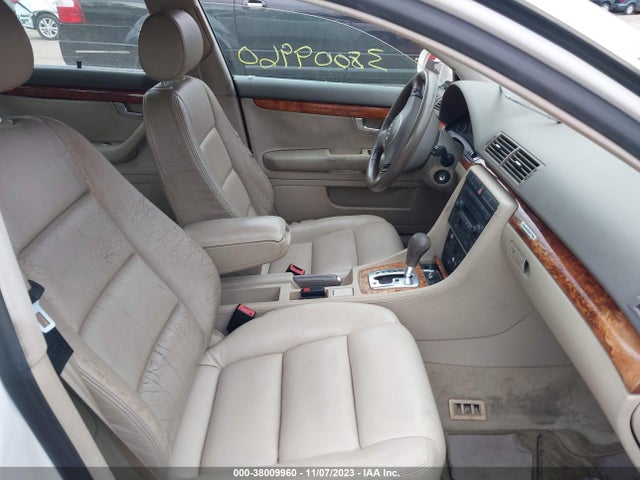 2002 AUDI A4 3.0L VIN: WAULT68E12A155318