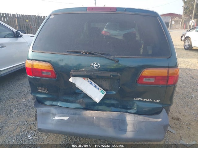 1998 TOYOTA SIENNA CE VIN: 4T3GF19C9WU052957