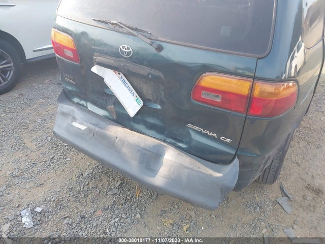 1998 TOYOTA SIENNA CE VIN: 4T3GF19C9WU052957