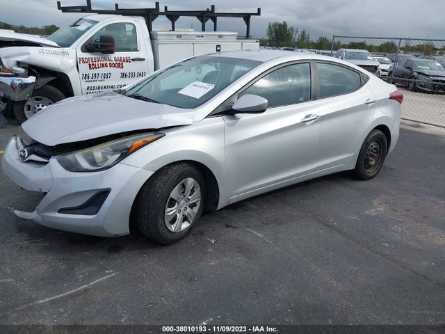 2016 HYUNDAI ELANTRA SE VIN: 5NPDH4AE4GH701150