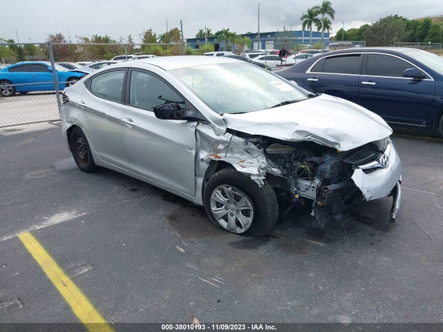 2016 HYUNDAI ELANTRA SE VIN: 5NPDH4AE4GH701150