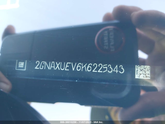 2GNAXUEV6K6225343 Chevrolet EQUINOX LT