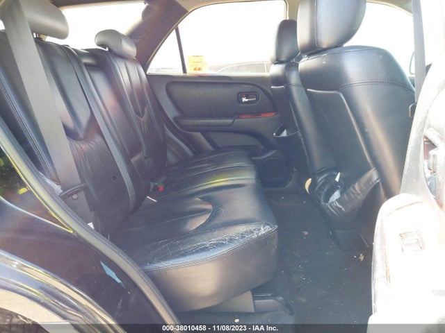 2001 LEXUS RX 300 BASE (A4) VIN: JTJGF10UX10089032