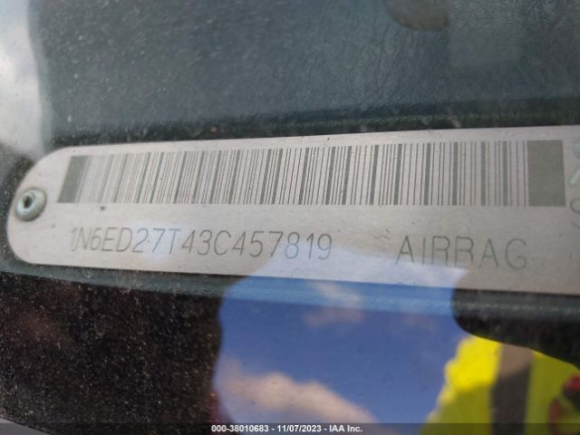 2003 NISSAN FRONTIER 2WD 1N6ED27T43C457819 Photo 8