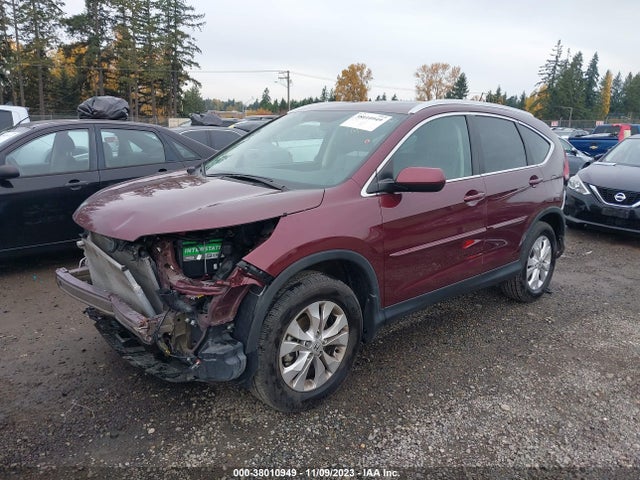 Honda Cr-v Ex-l 2014 5J6RM4H74EL083940 Image 2