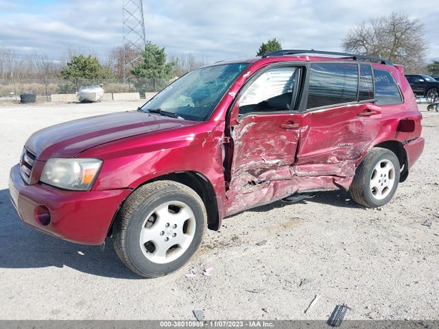 2006 TOYOTA HIGHLANDER LIMITED V6 VIN: JTEEP21A860171636