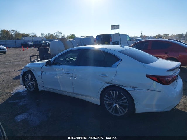 2018 INFINITI Q50 3.0T SPORT VIN: JN1EV7APXJM362085