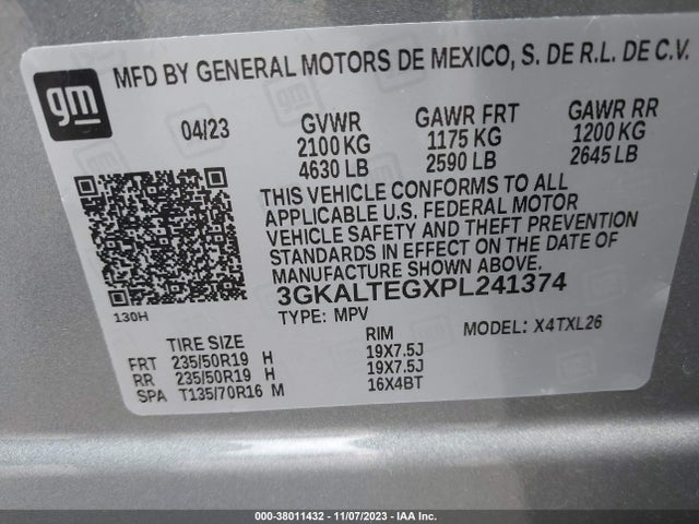 GMC Terrain Awd Sle 2023 3GKALTEGXPL241374 Image 9