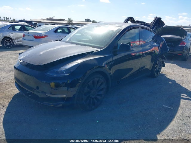 2022 TESLA MODEL Y 7SAYGDEF3NF575739 Photo 1